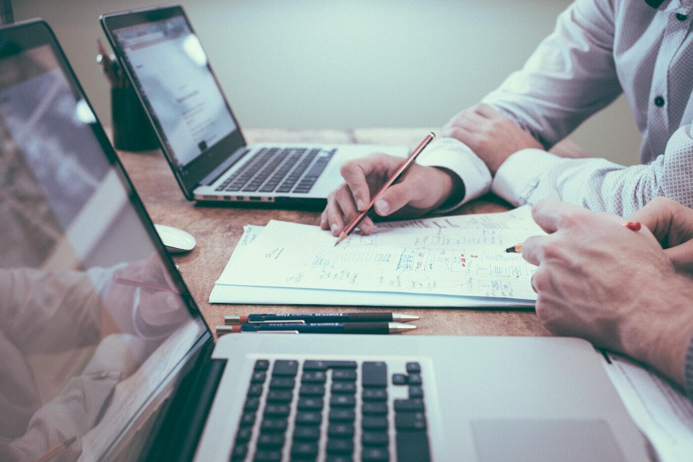 Business finance workspace, Mezzanine Fund private debt